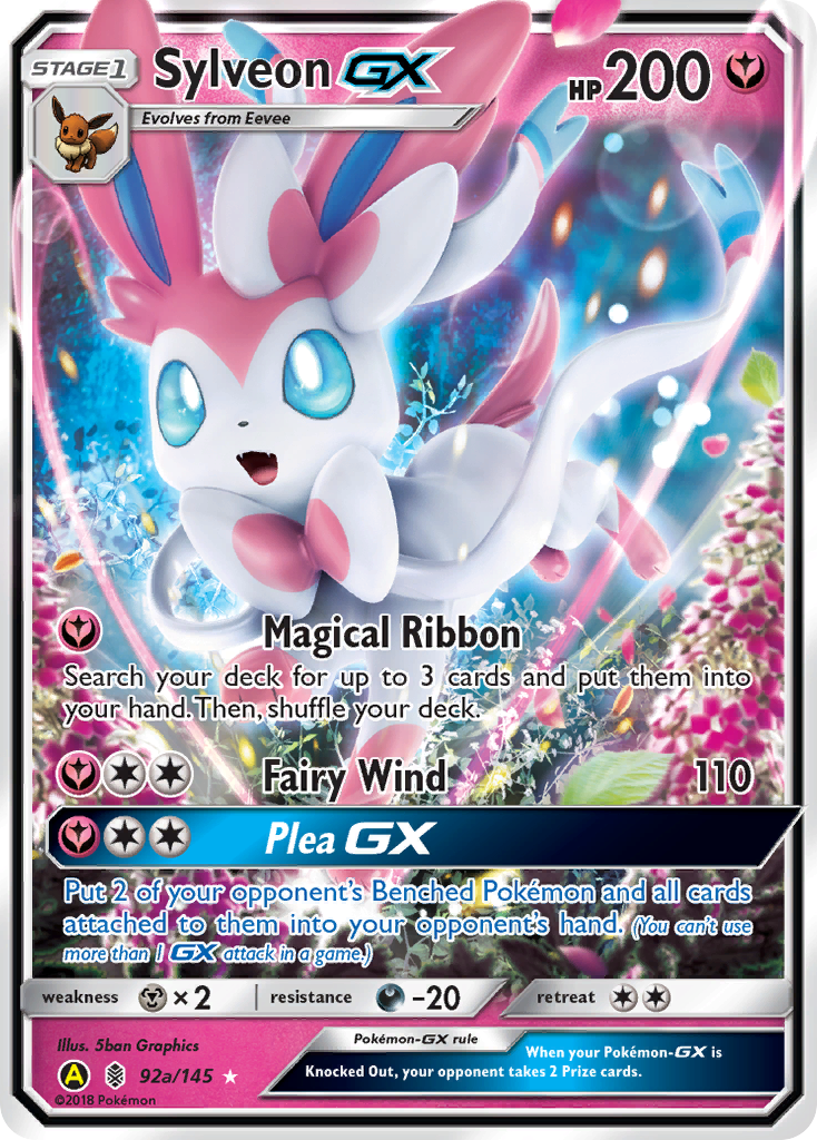 Sylveon GX (92a/145) [Alternate Art Promos] | Gear Gaming Bentonville