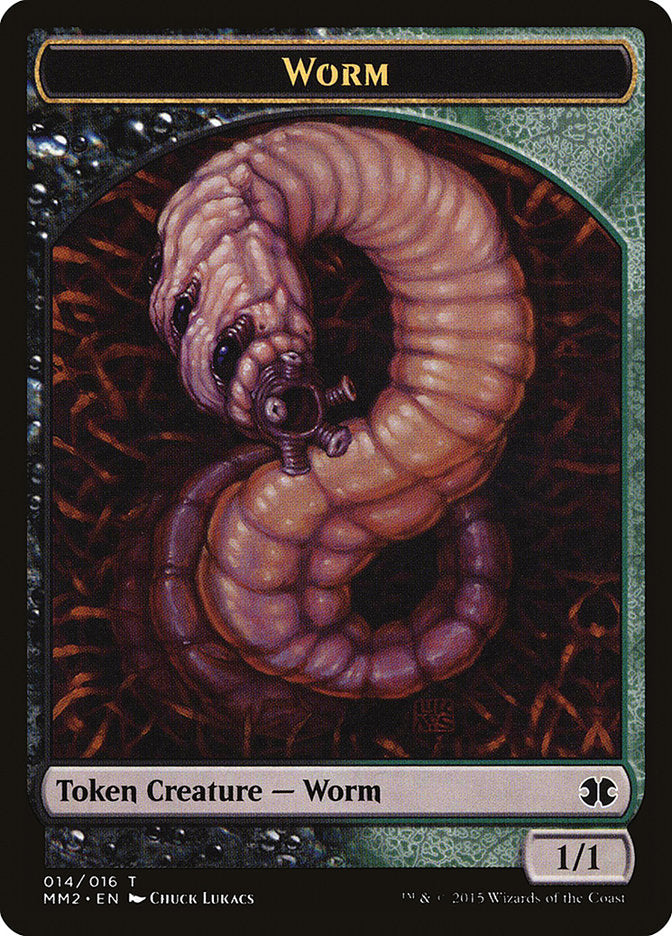 Worm Token [Modern Masters 2015 Tokens] | Gear Gaming Bentonville