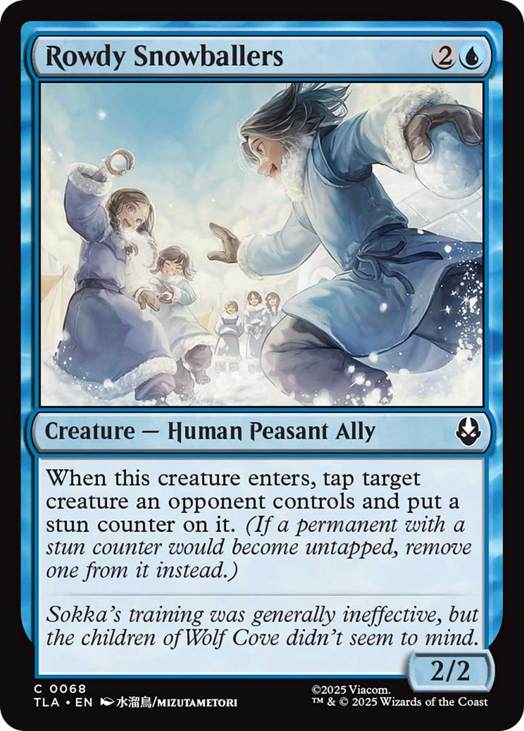 Rowdy Snowballers [Avatar: The Last Airbender] | Gear Gaming Bentonville