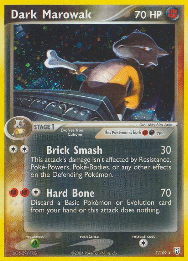 Dark Marowak (7/109) (Theme Deck Exclusive) [EX: Team Rocket Returns] | Gear Gaming Bentonville