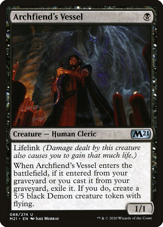 Archfiend's Vessel [Core Set 2021] | Gear Gaming Bentonville