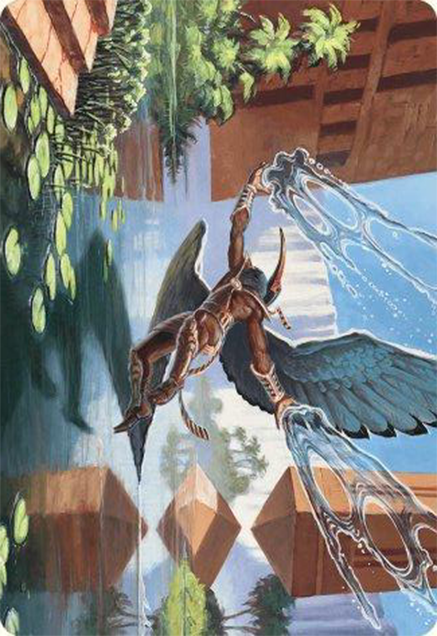 Nadu, Winged Wisdom Art Card [Modern Horizons 3 Art Series] | Gear Gaming Bentonville