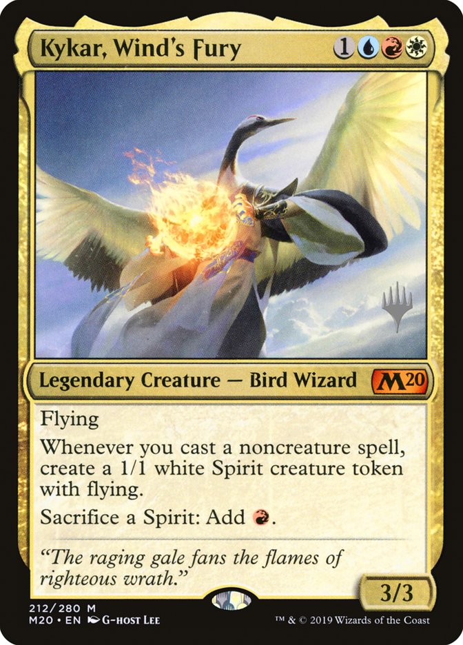 Kykar, Wind's Fury (Promo Pack) [Core Set 2020 Promos] | Gear Gaming Bentonville
