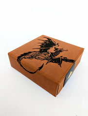Spawn of Tiamat | Vegan Leather Dice Box - Chestnut | Gear Gaming Bentonville