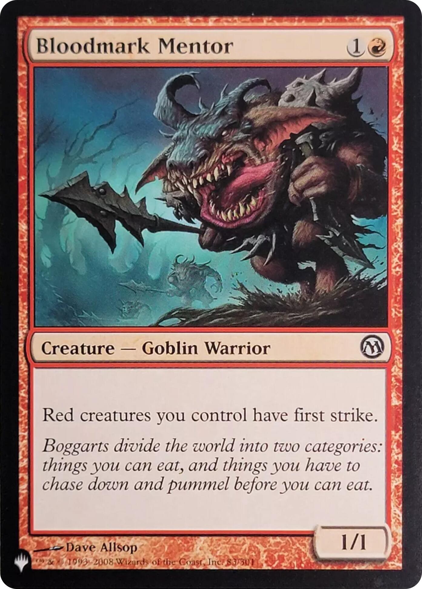 Bloodmark Mentor (83) [The List] | Gear Gaming Bentonville