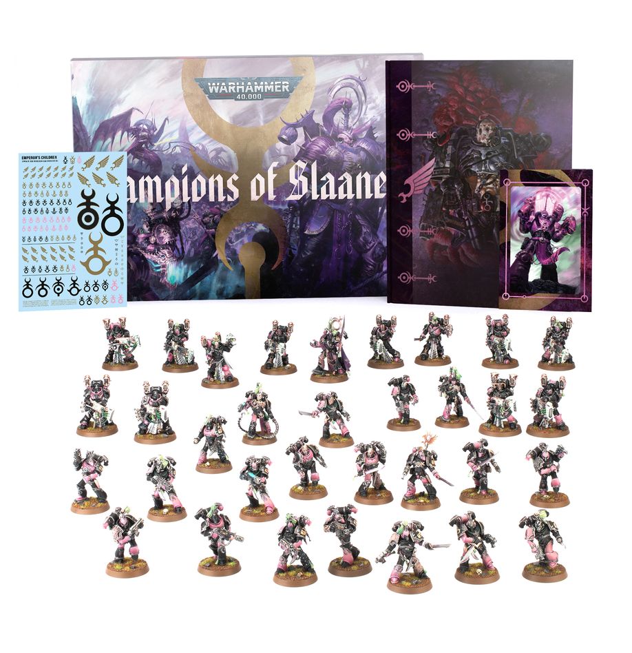 Champions of Slaanesh – Emperor's Children Army Set | Gear Gaming Bentonville
