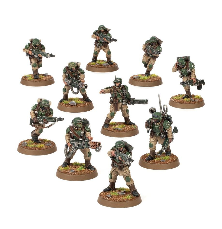 Astra Militarum:  Cadian Shock Troops | Gear Gaming Bentonville