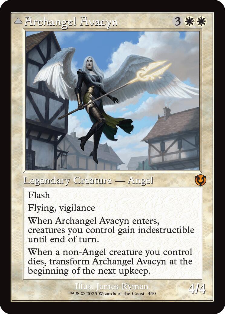Archangel Avacyn // Avacyn, the Purifier (Retro Frame) [Innistrad Remastered] | Gear Gaming Bentonville