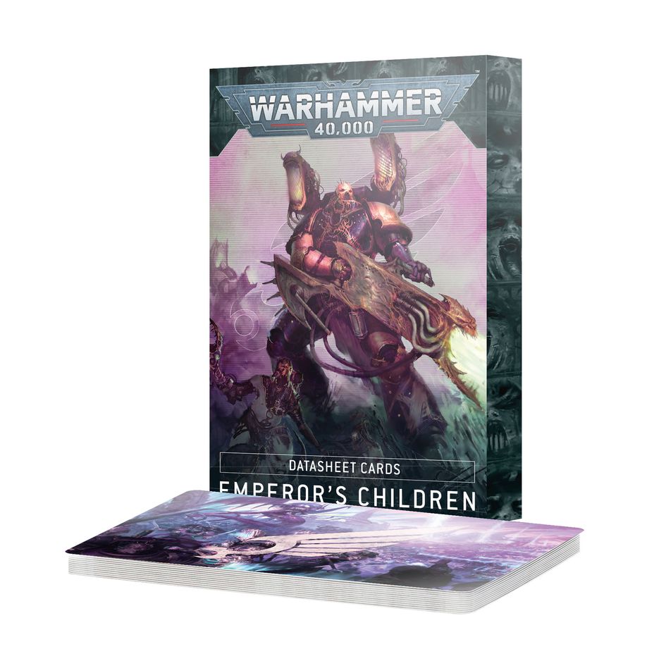 Warhammer 40k: Emperor's Children – Datasheet Cards | Gear Gaming Bentonville