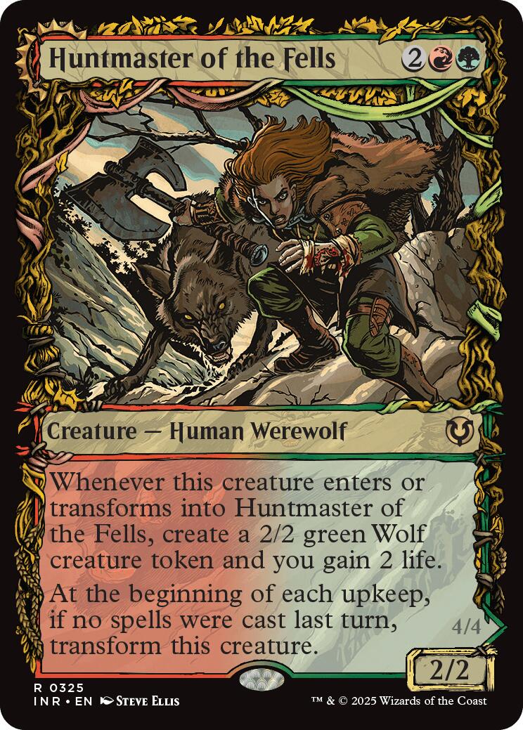 Huntmaster of the Fells // Ravager of the Fells (Showcase) [Innistrad Remastered] | Gear Gaming Bentonville