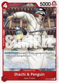 Shachi & Penguin [Emperors in the New World: 2nd Anniversary Tournament Cards] | Gear Gaming Bentonville