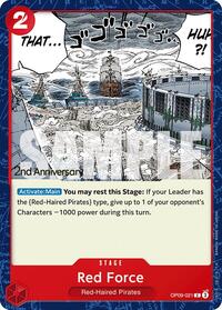 Red Force [Emperors in the New World: 2nd Anniversary Tournament Cards] | Gear Gaming Bentonville