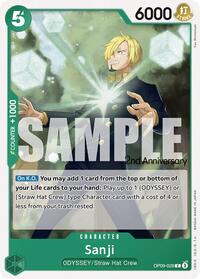 Sanji (028) [Emperors in the New World: 2nd Anniversary Tournament Cards] | Gear Gaming Bentonville