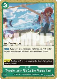 Thunder Lance Flip Caliber Phoenix Shot [Emperors in the New World: 2nd Anniversary Tournament Cards] | Gear Gaming Bentonville
