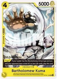 Bartholomew Kuma [Emperors in the New World: 2nd Anniversary Tournament Cards] | Gear Gaming Bentonville