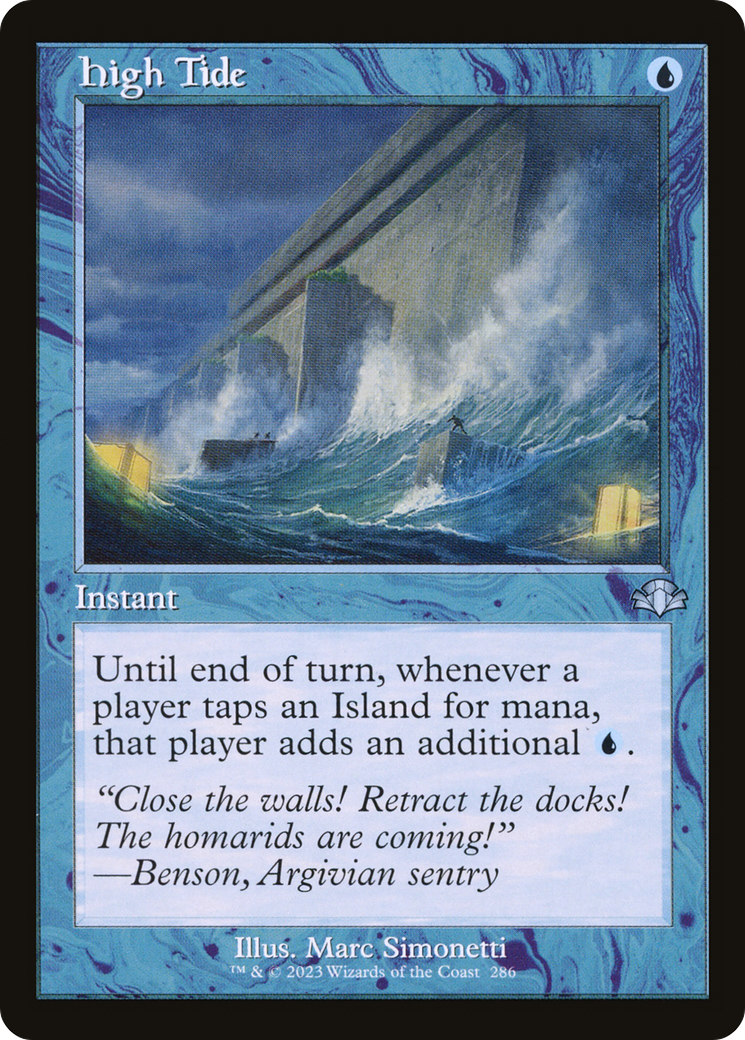 High Tide (Retro) [Dominaria Remastered] | Gear Gaming Bentonville