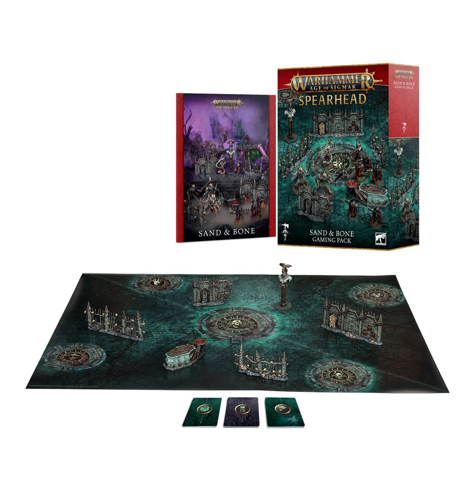 Warhammer: Age of SIgmar: Spearhead - Sand & Bone Gaming Pack | Gear Gaming Bentonville