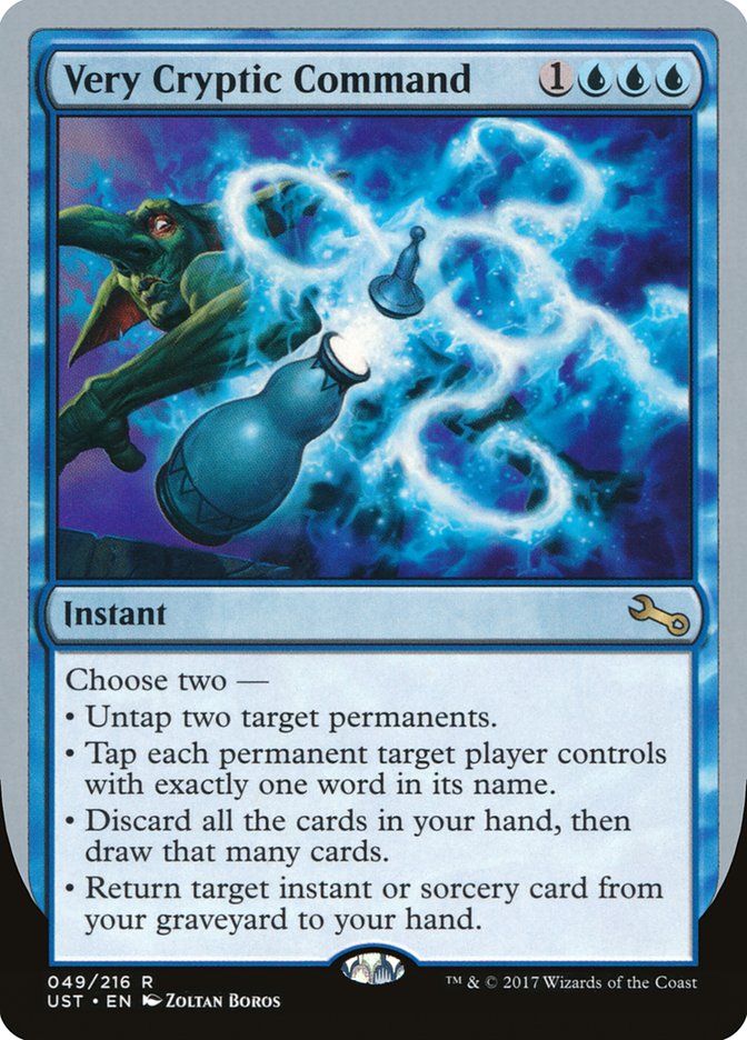 Very Cryptic Command (Untap) [Unstable] | Gear Gaming Bentonville