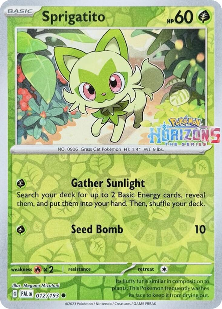 Sprigatito (012/193) [Miscellaneous Cards] | Gear Gaming Bentonville