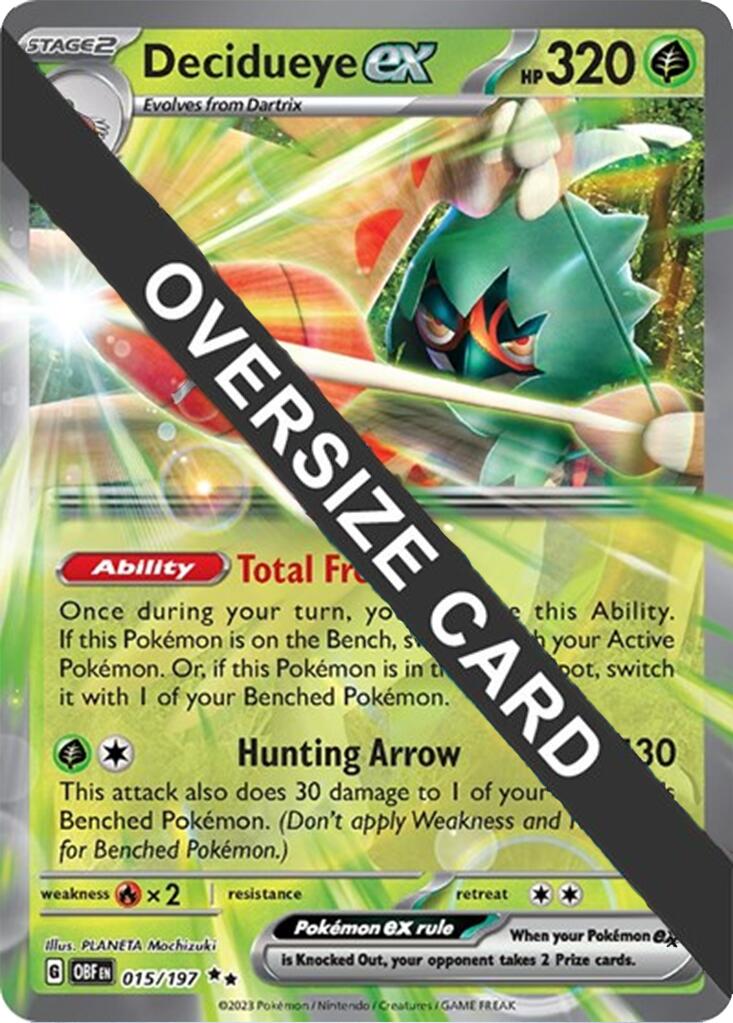 Decidueye ex (015/197) (Jumbo Card) [Miscellaneous Cards] | Gear Gaming Bentonville