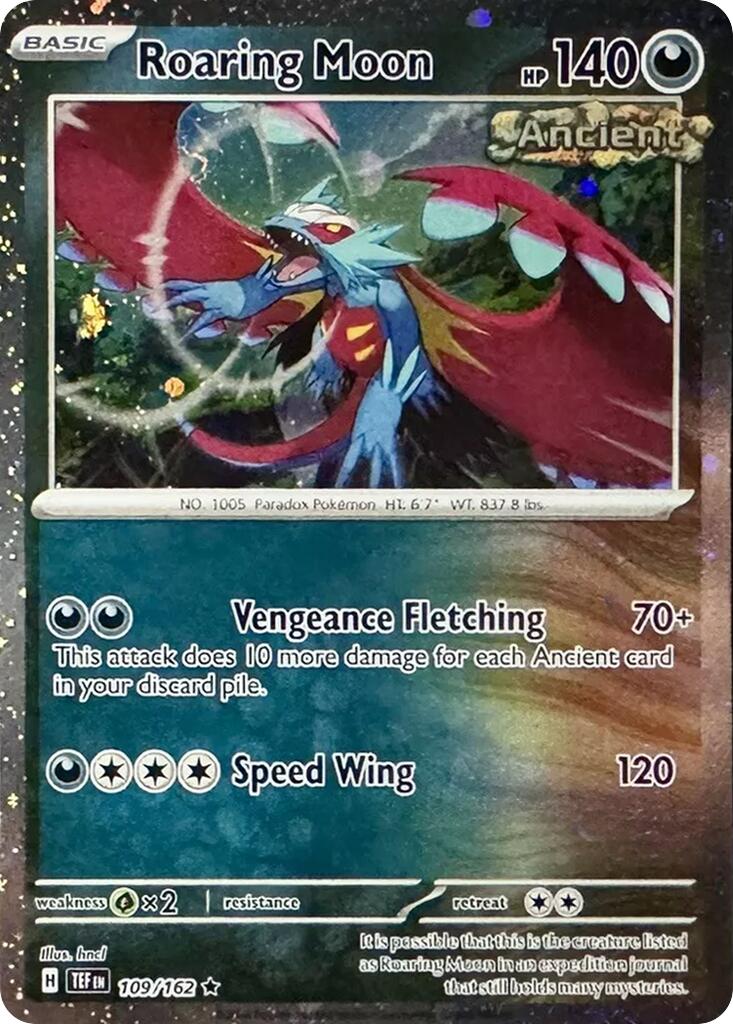 Roaring Moon (109/162) (Cosmos Holo) [Miscellaneous Cards] | Gear Gaming Bentonville