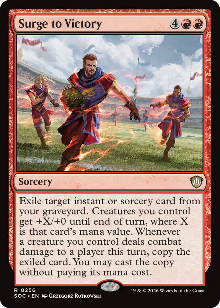 Surge to Victory [Secrets of Strixhaven Commander] | Gear Gaming Bentonville
