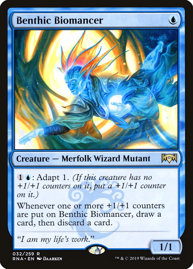 Benthic Biomancer [Ravnica Allegiance] | Gear Gaming Bentonville