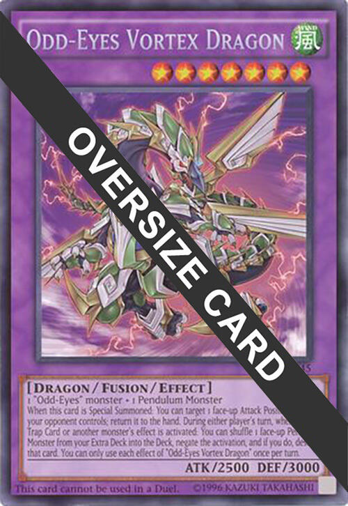 Odd-Eyes Vortex Dragon (Oversized) [DOCS-EN045] Promo | Gear Gaming Bentonville