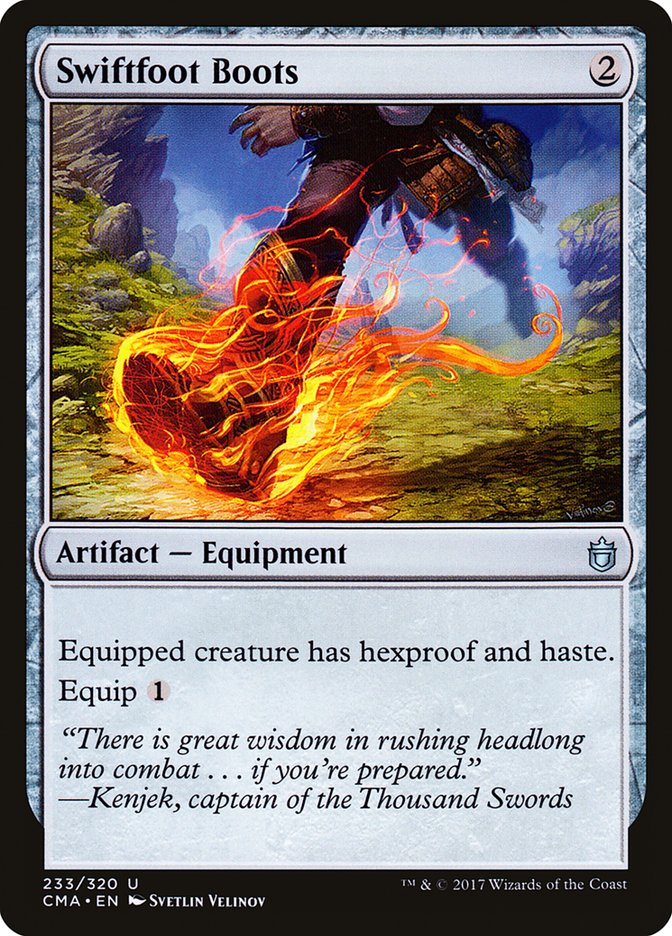 Swiftfoot Boots [Commander Anthology] | Gear Gaming Bentonville