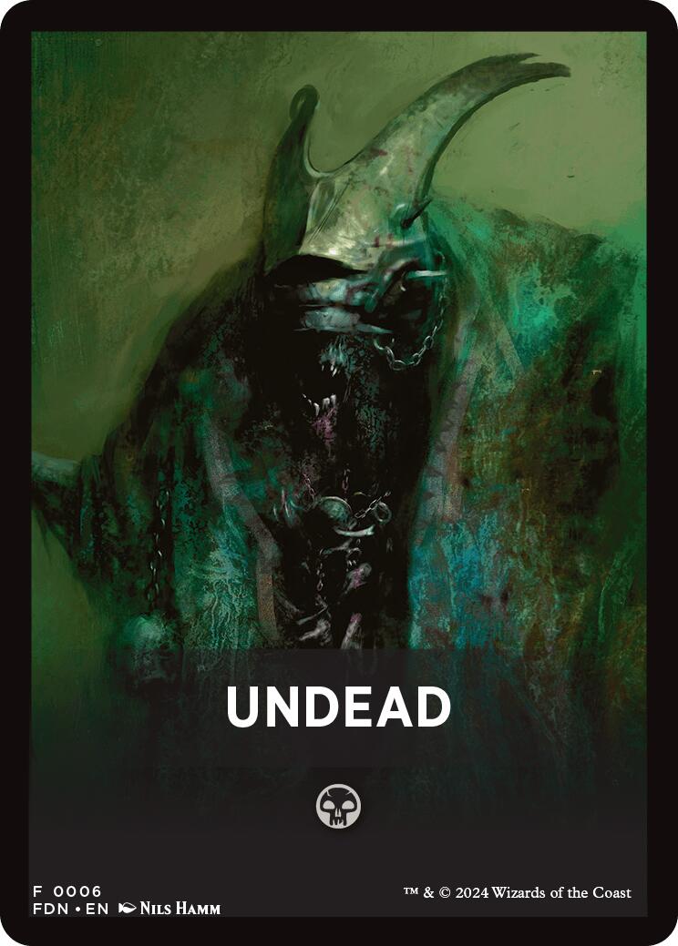 Undead Theme Card [Foundations Tokens] | Gear Gaming Bentonville