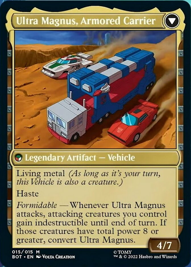 Ultra Magnus, Tactician // Ultra Magnus, Armored Carrier [Transformers] | Gear Gaming Bentonville