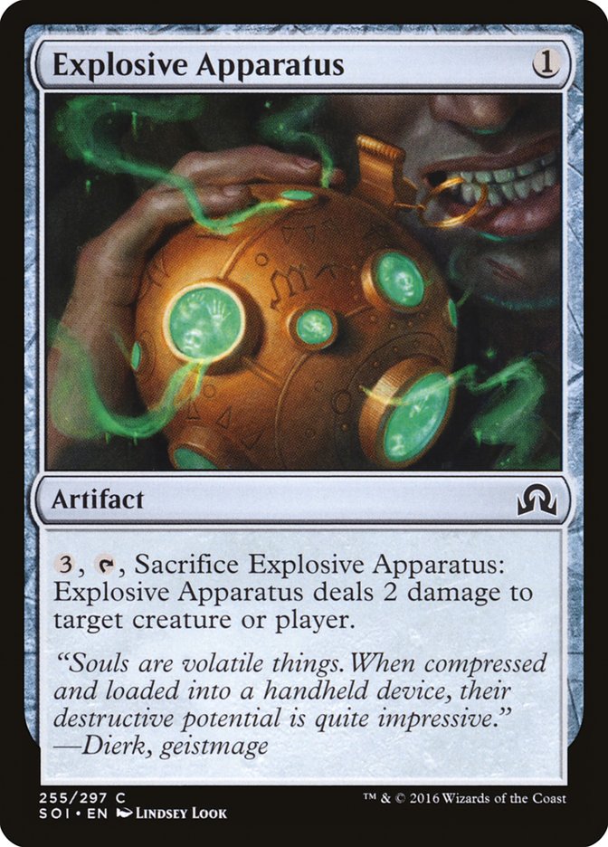 Explosive Apparatus [Shadows over Innistrad] | Gear Gaming Bentonville