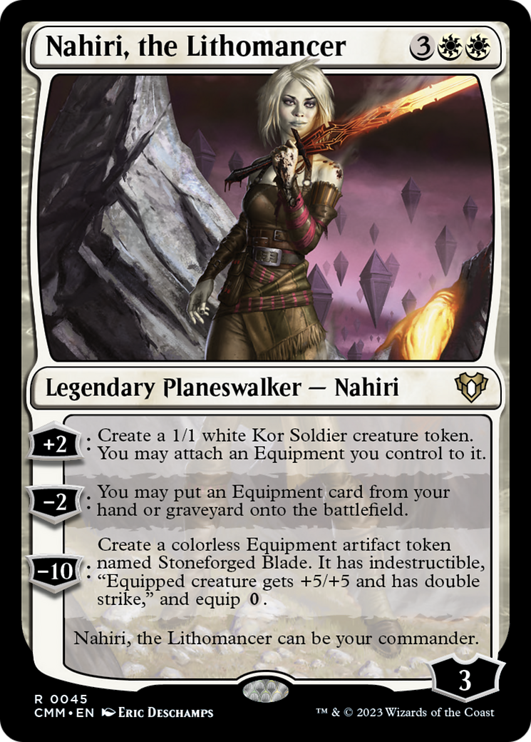 Nahiri, the Lithomancer [Commander Masters] | Gear Gaming Bentonville