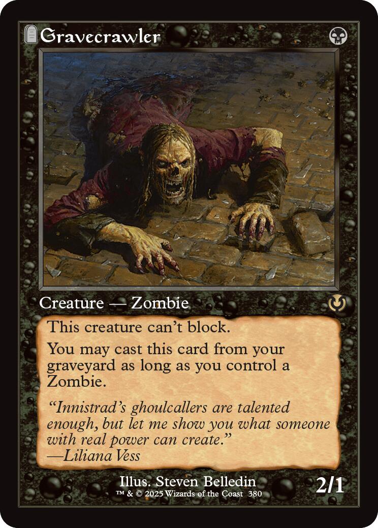 Gravecrawler (Retro Frame) [Innistrad Remastered] | Gear Gaming Bentonville