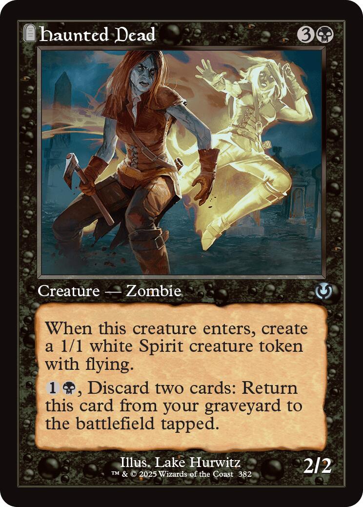 Haunted Dead (Retro Frame) [Innistrad Remastered] | Gear Gaming Bentonville