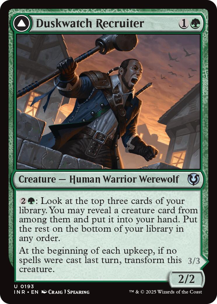 Duskwatch Recruiter // Krallenhorde Howler [Innistrad Remastered] | Gear Gaming Bentonville