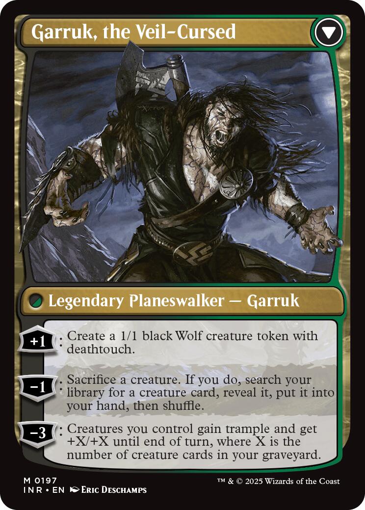 Garruk Relentless // Garruk, the Veil-Cursed [Innistrad Remastered] | Gear Gaming Bentonville