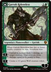 Garruk Relentless // Garruk, the Veil-Cursed [Innistrad Remastered] | Gear Gaming Bentonville