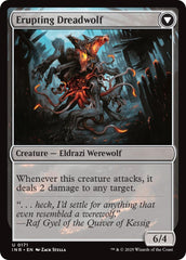 Smoldering Werewolf // Erupting Dreadwolf [Innistrad Remastered] | Gear Gaming Bentonville