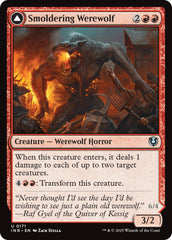 Smoldering Werewolf // Erupting Dreadwolf [Innistrad Remastered] | Gear Gaming Bentonville