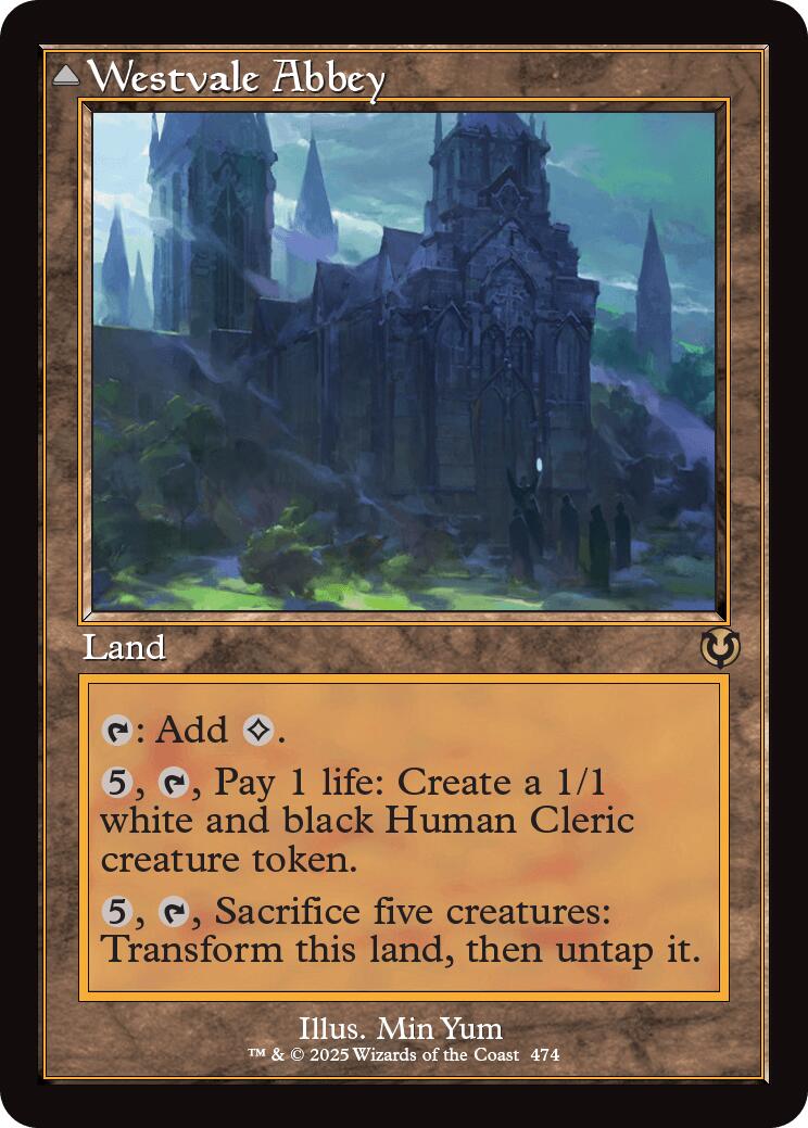 Westvale Abbey // Ormendahl, Profane Prince (Retro Frame) [Innistrad Remastered] | Gear Gaming Bentonville