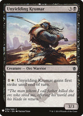 Unyielding Krumar [Mystery Booster] | Gear Gaming Bentonville