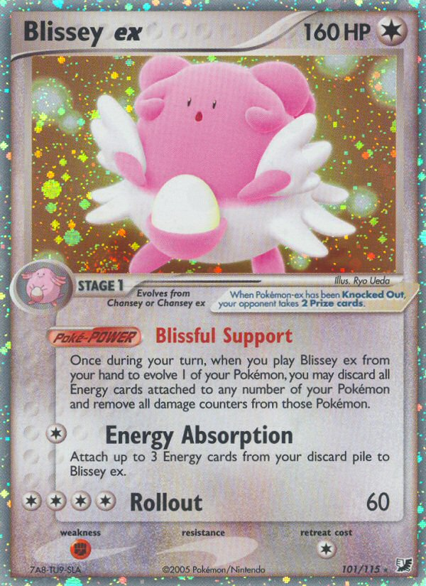 Blissey ex (101/115) [EX: Unseen Forces] | Gear Gaming Bentonville