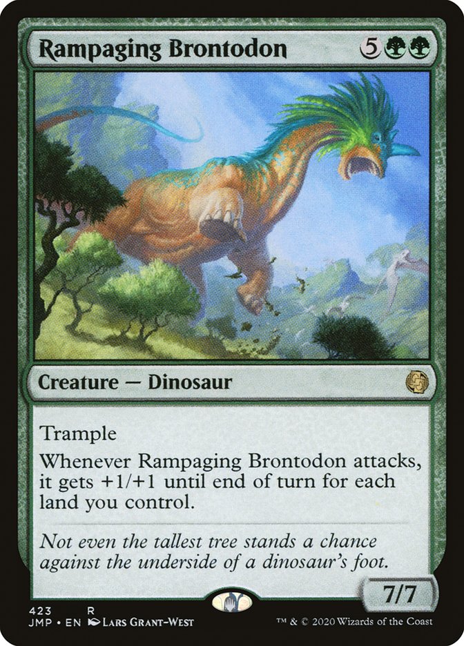 Rampaging Brontodon [Jumpstart] | Gear Gaming Bentonville