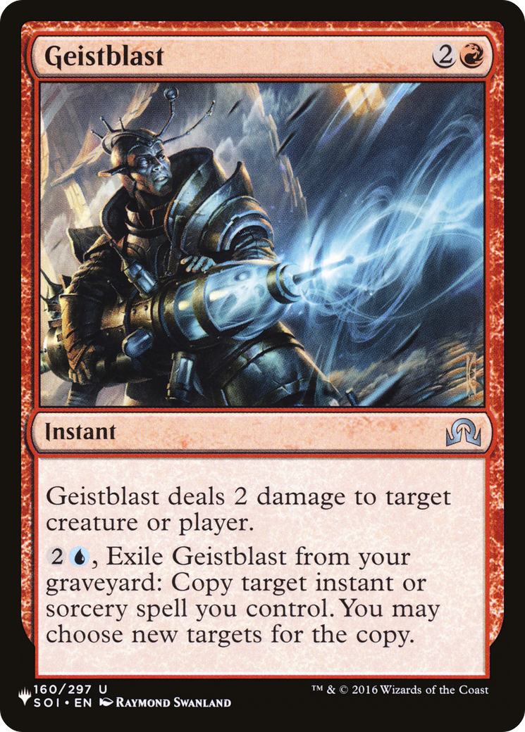 Geistblast [The List Reprints] | Gear Gaming Bentonville