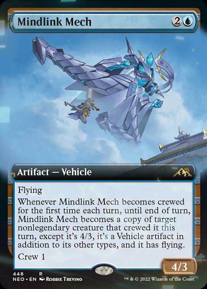 Mindlink Mech (Extended Art) [Kamigawa: Neon Dynasty] | Gear Gaming Bentonville