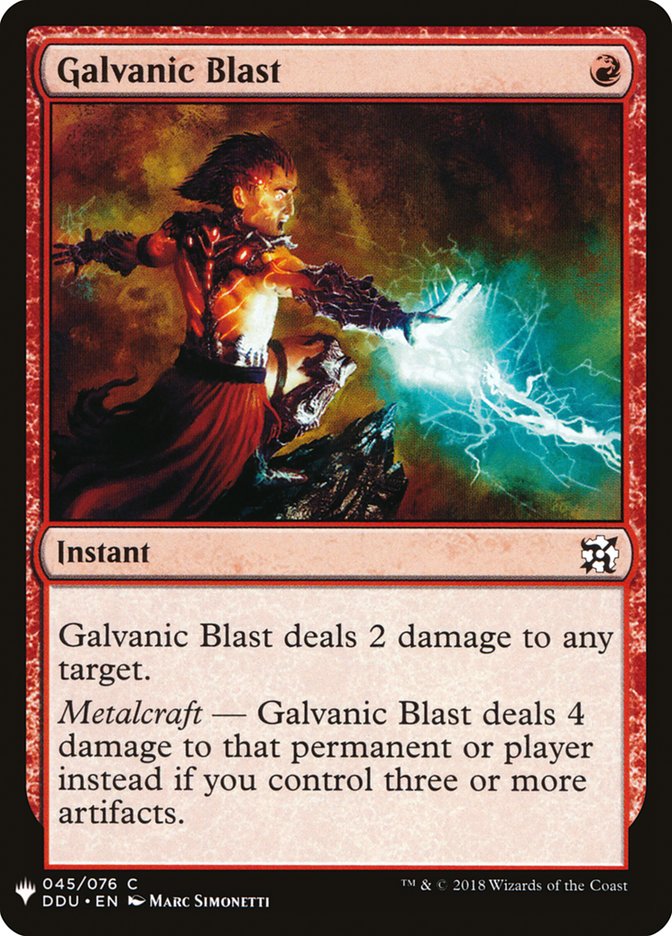 Galvanic Blast [Mystery Booster] | Gear Gaming Bentonville