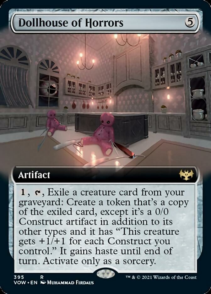 Dollhouse of Horrors (Extended Art) [Innistrad: Crimson Vow] | Gear Gaming Bentonville