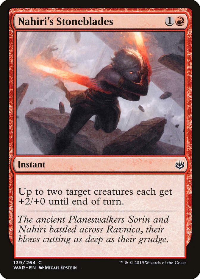 Nahiri's Stoneblades [War of the Spark] | Gear Gaming Bentonville