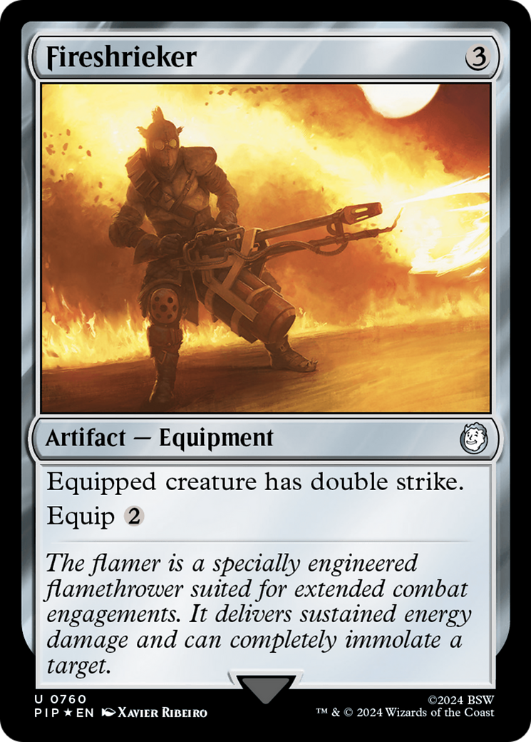 Fireshrieker (Surge Foil) [Fallout] | Gear Gaming Bentonville